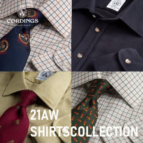 【CORDINGS】21AWSHIRTSCOLLECTION