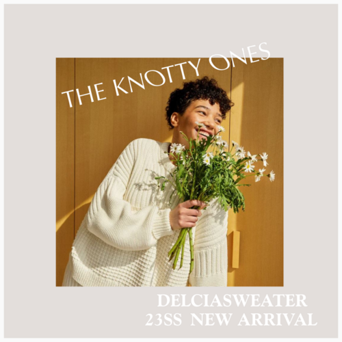 23SS New Brand!!『THE KNOTTY ONES』レディースのコットンニット