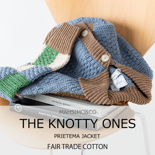 『THE KNOTTY ONES』ハンドメイドのコットンニット